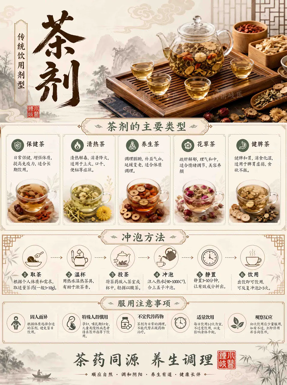 Medicinal Tea Dosage Form Atlas